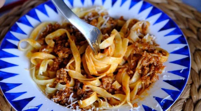 One of the best food to try, Tagliatelle Alla Bolognese