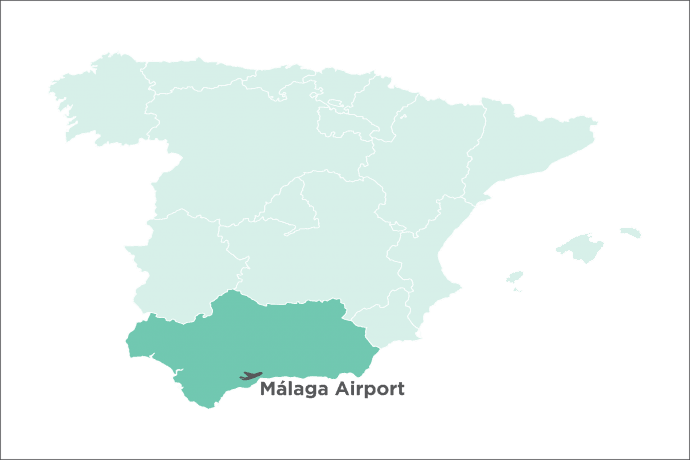 Malaga Airport Map