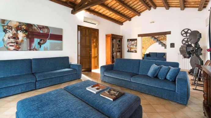 Villa Ager Sicily Lounge Area