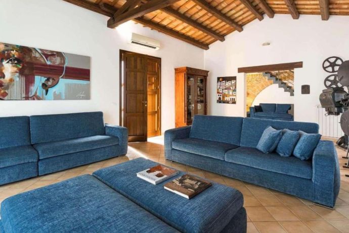 Villa Ager Sicily Lounge Area