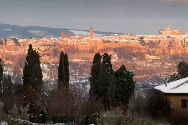 Orvieto in the snow