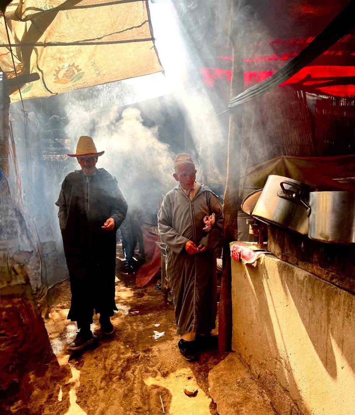 Market scene Morocco Maureen Holdaway