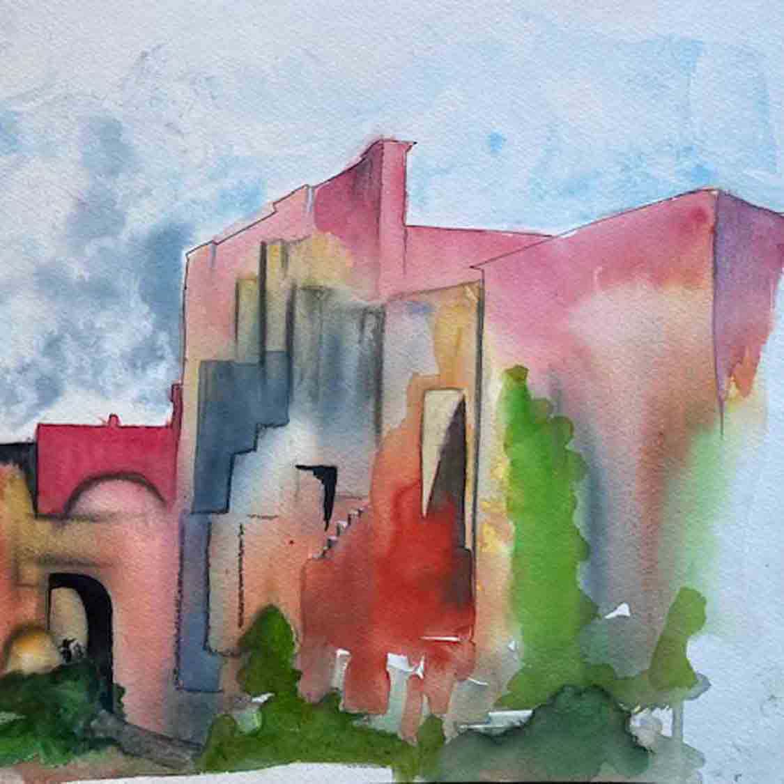 Skyline In Colour, Puglia, Charlotte Barlow