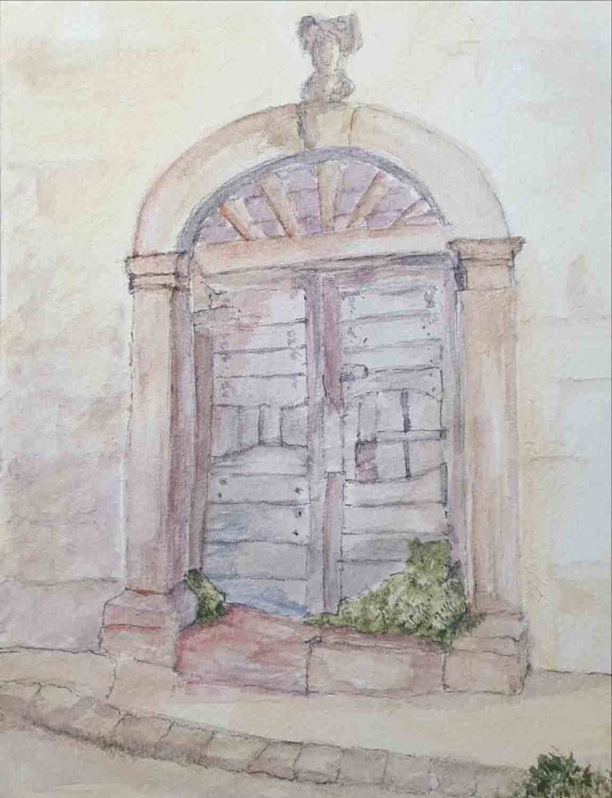 Old door Jude Chalk