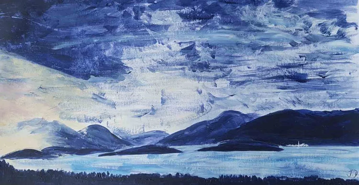 "Storm at Ardoch" - Loch Lomond, Scotland Jan Dickson