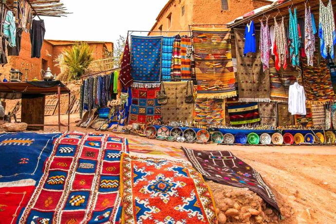 Morocco bazaar