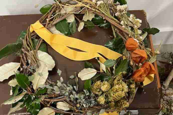 Wreath making workshop Dec 23