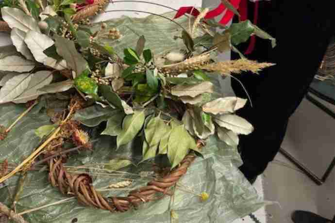 Wreath making workshop Dec 23