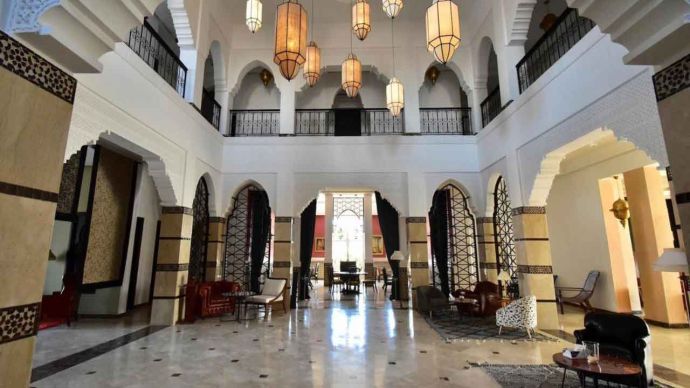 Villa Agafay lobby