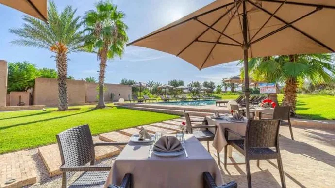 Villa Rose Marrakech garden and pool