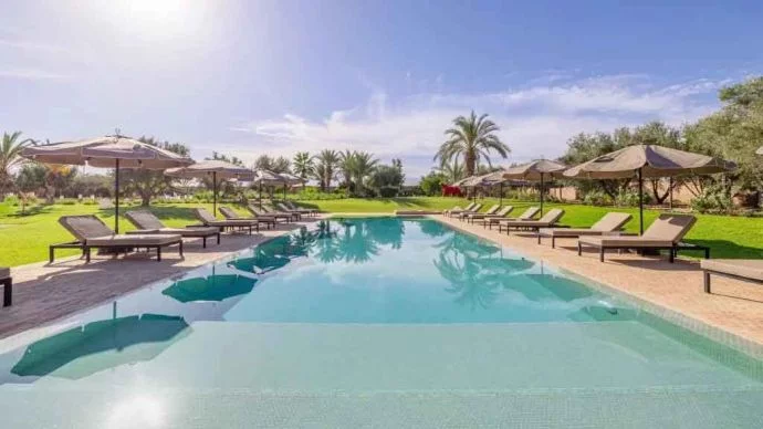 Villa Rose Marrakech pool