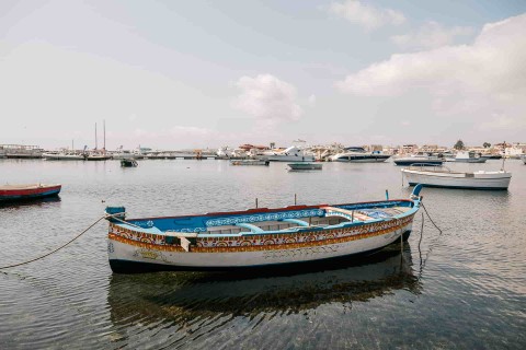 Painted Boats, Peaceful Waters
