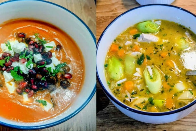 Beat the winter blues with these warm & hearty restorative homemade soup recipes.