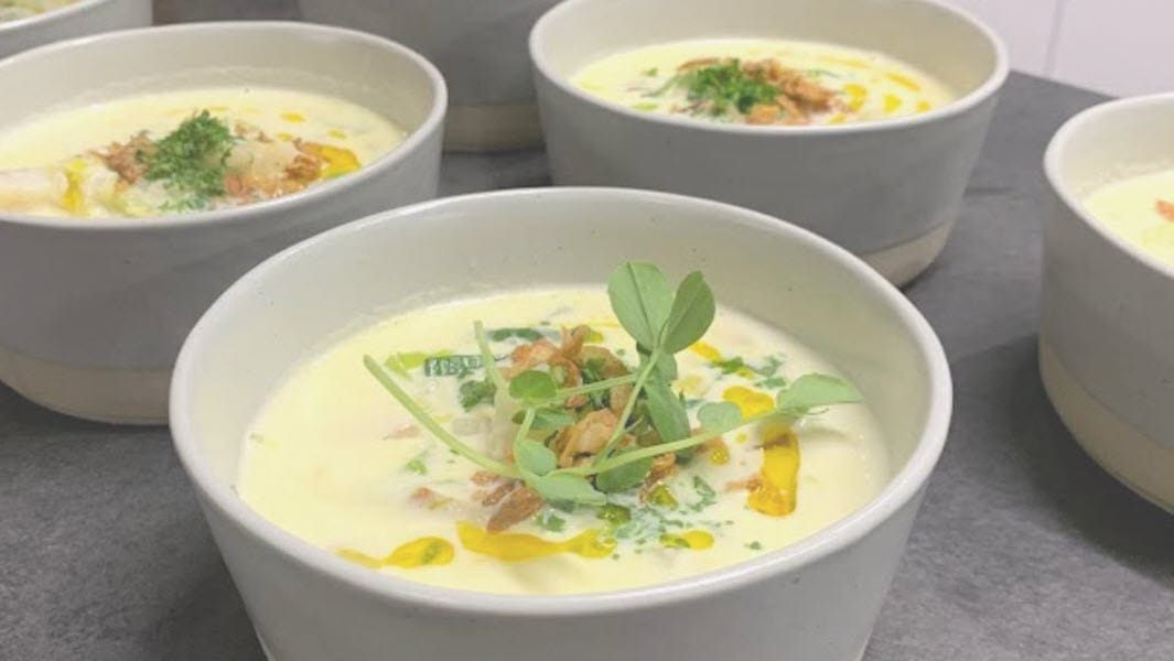 Traditional Scottish Cullen Skink soup recipe.