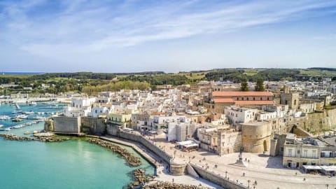 visiting Lecce in Puglia.