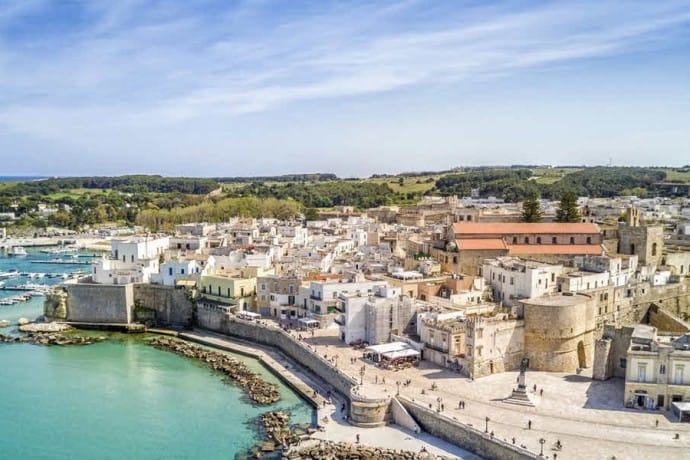 visiting Lecce in Puglia.