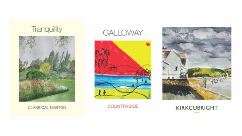 Artwork created by our Amici community in the "The Art of Scotland" exhibition.
