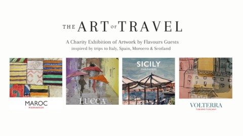 The Flavours Charity Art Exhibition 2026 celebrates our talented painting guests.