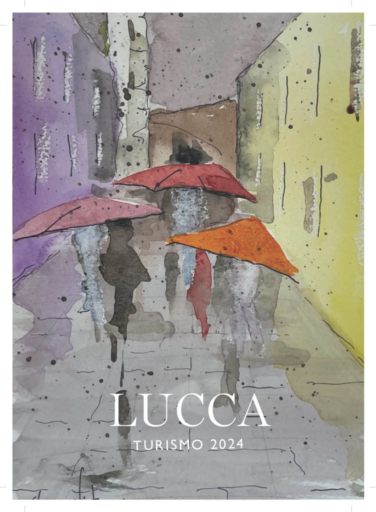 The artwork by Lynne Winter transforms a damp Italian afternoon into a celebration. The artwork by Lynne Winter transforms a damp Italian afternoon into a celebration.