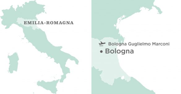 Flavours Holidays Bologna Region, Villa and Airport Map Flavours Holidays Bologna Region, Villa and Airport Map