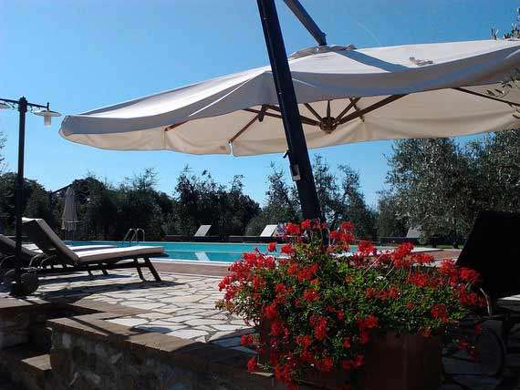 Swimming pool in our villa in Tuscany. Swimming pool in our villa in Tuscany.