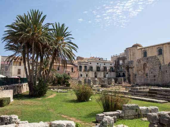 Ancient ruins in Sicily. Ancient ruins in Sicily.