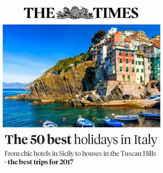 The Times - The 50 Best Holidays in Italy The Times - The 50 Best Holidays in Italy