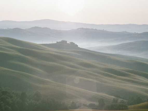 stunning view of rolling hills in Tuscany stunning view of rolling hills in Tuscany