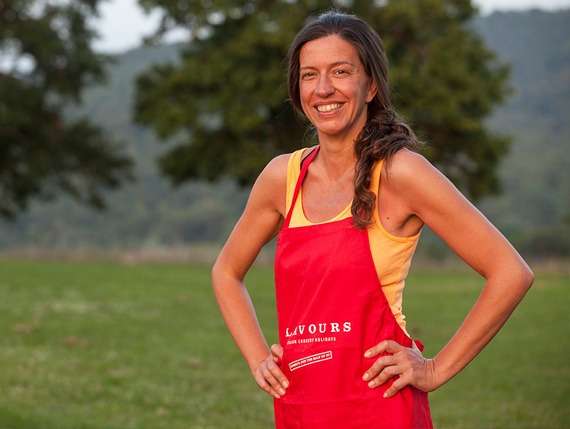 Italian Chef and Host Livia. Flavours host Livia.
