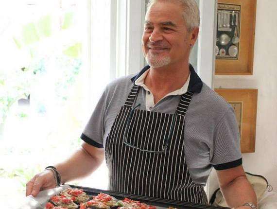 Italian chef Antonio. Flavours chef Antonio